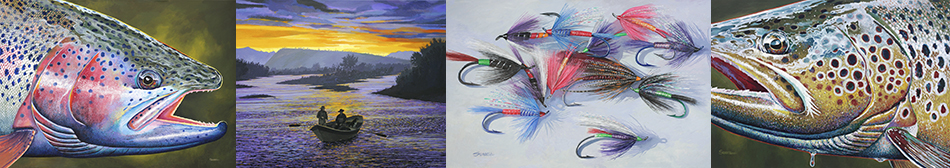 Assorted giclee print images by Bern Sundell