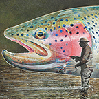Bern Sundell Fly Fishing Paintings